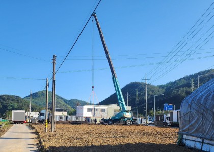 50톤크레인 태백 정선 삼척